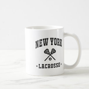 New York Lacrosse Vintage Gameday Retro Lacrosse L Coffee Mug