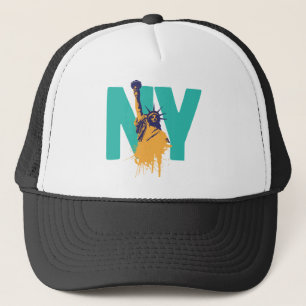 New York Lady Liberty Trucker Hat