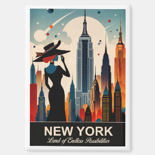 New York: Land of Endless Possibilities Magnet