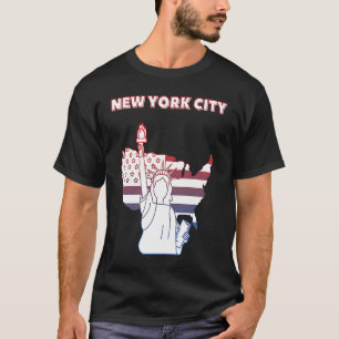 New York Landmark New York Souvenir New York City  T-Shirt