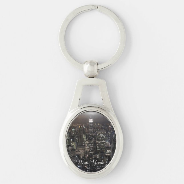 New York Landmarks Key Chain New York Souvenirs (Front)