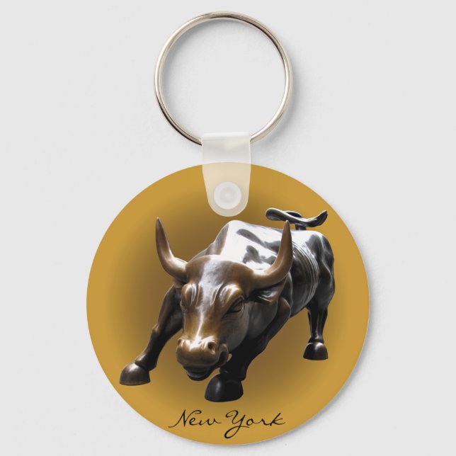 New York Landmarks Key Chain New York Souvenirs (Front)