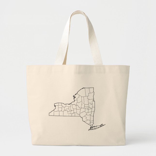 New York Large Tote Bag (Front)