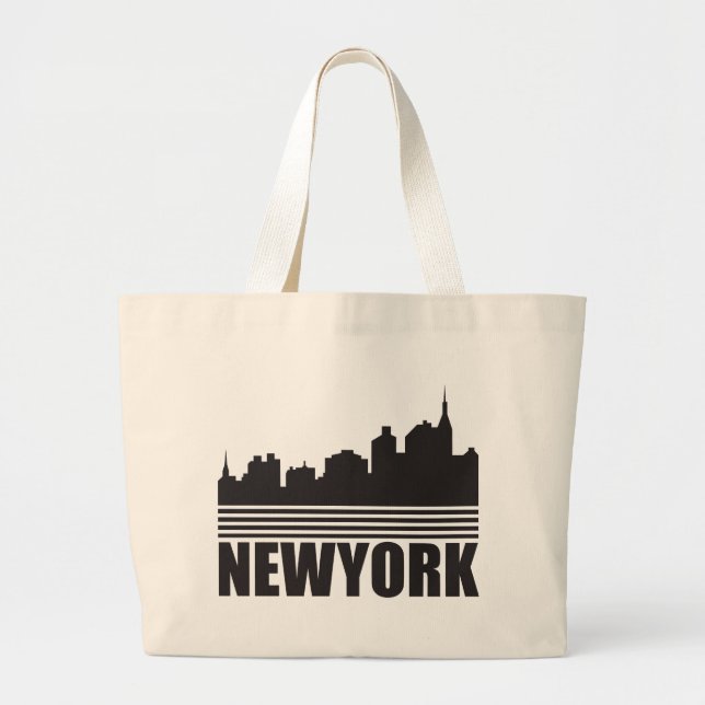 New York Large Tote Bag (Front)