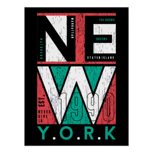 New York Legacy: Boroughs, History & Resilience Poster