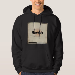 New York Limited Edition Inspired by 1960s Poster Hoodie