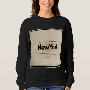 New York Limited Edition Inspired by 1960s Poster Sweatshirt