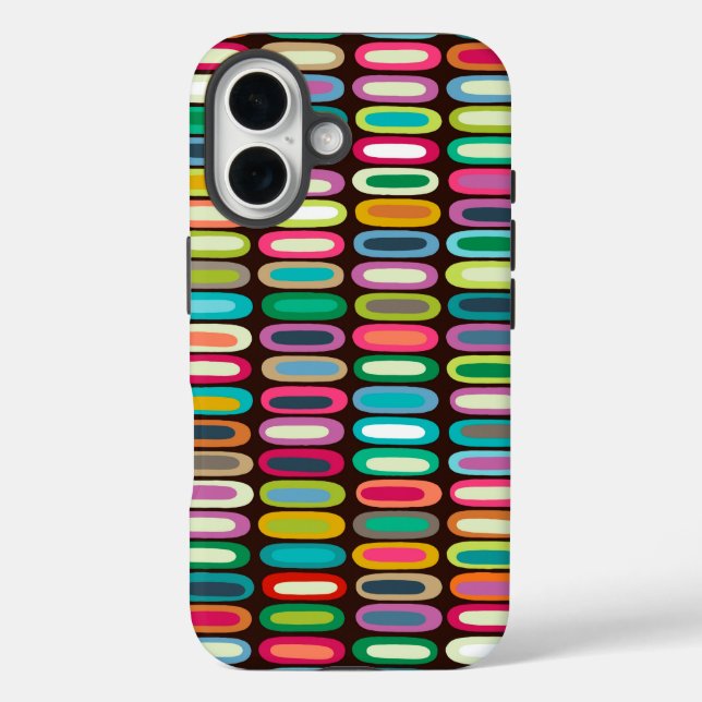 New York lozenge chocolate Case-Mate iPhone Case (Back)