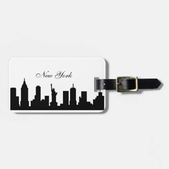 "New York" Luggage Tag (Front Horizontal)