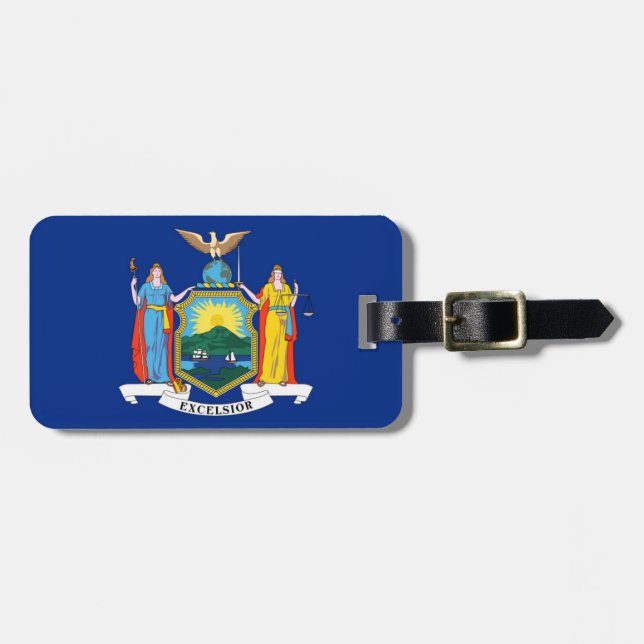 New York Luggage Tag (Front Horizontal)