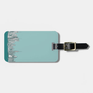 New York luggage tags