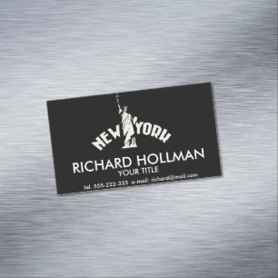 New York Magnetic Business Card
