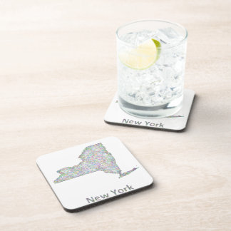 New York map Coaster
