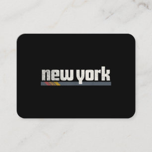 New York Men Women Gift  Business Card