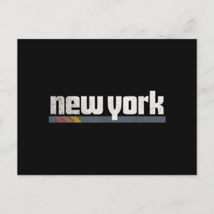 New York Men Women Gift Holiday Postcard