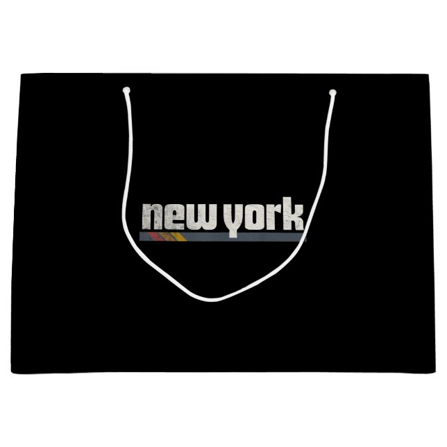 New York Men Women Gift  Large Gift Bag (Front)