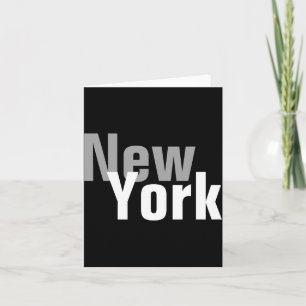 New York Mens Basic Dark Card