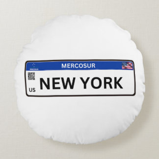New York Mercosur Round Cushion