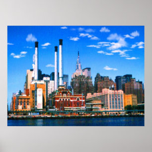 New York Midtown Manhattan - Digital Art Print
