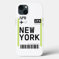 New York Mini Boarding Pass