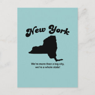 New York Motto - A whole state Postcard