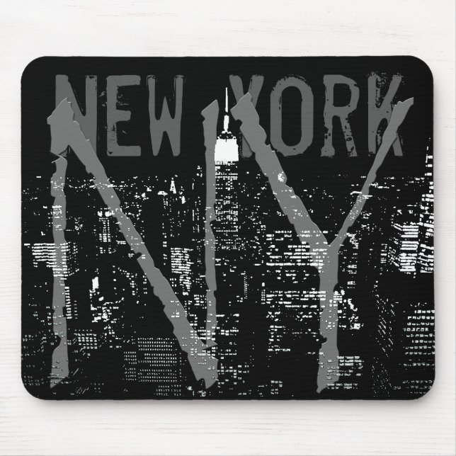 New York Mousepad Cityscape New York City Gifts (Front)
