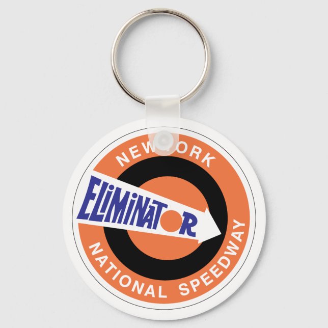 New York National Speedway Key Ring (Front)