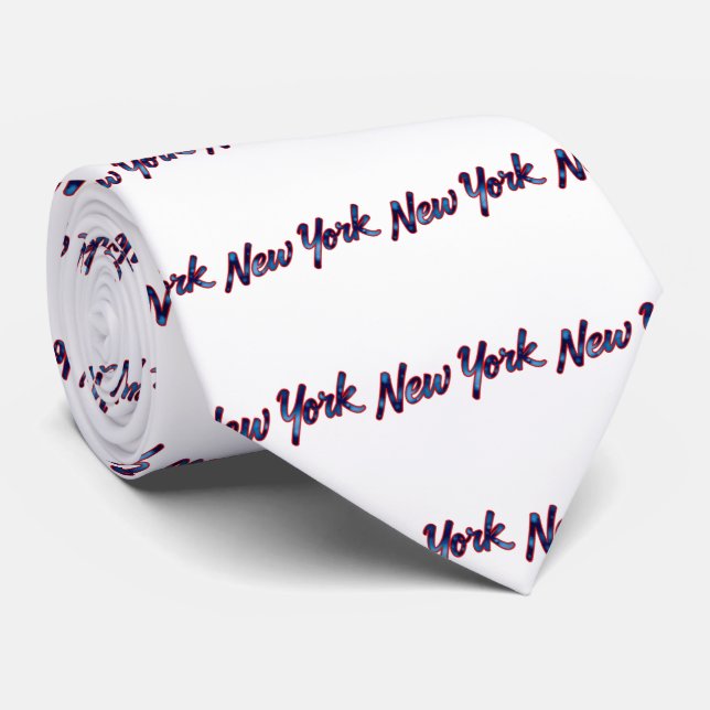 New York Neck Tie (Rolled)