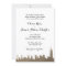 New York New York Faux Gold Invitation