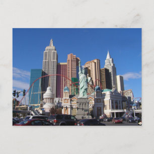 New York New York Las Vegas Picture Postcards
