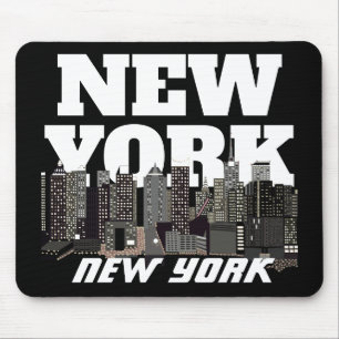 New York New York Mouse Pad