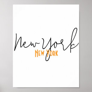 New York, New York Souvenir Poster