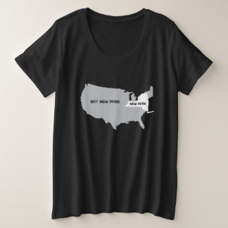 New York not New York Design for proud New Yorker Plus Size T-Shirt