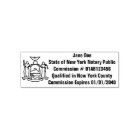 New York Notary Public Self Inking Stamp