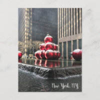 New York, NY Christmas Rockefeller Centre Photo