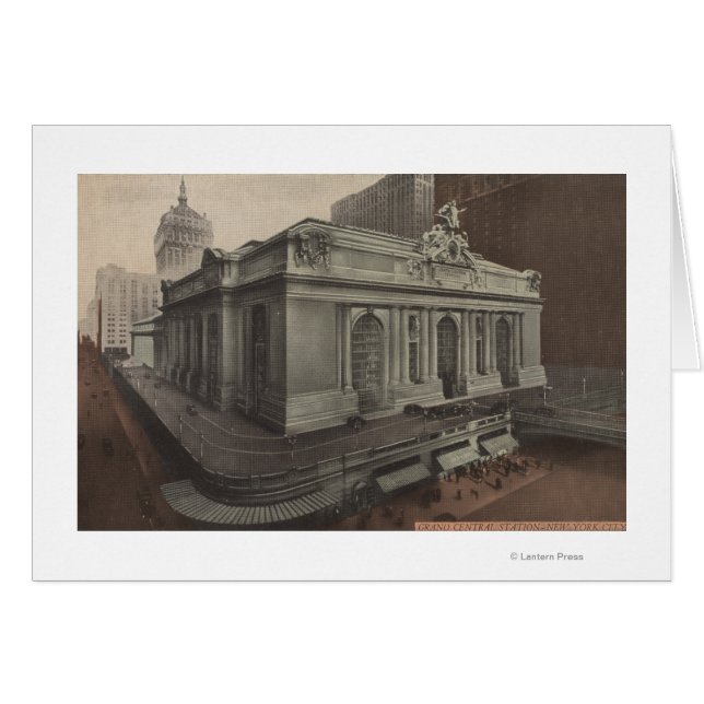 New York, NY - Grand Central Station View (Front Horizontal)