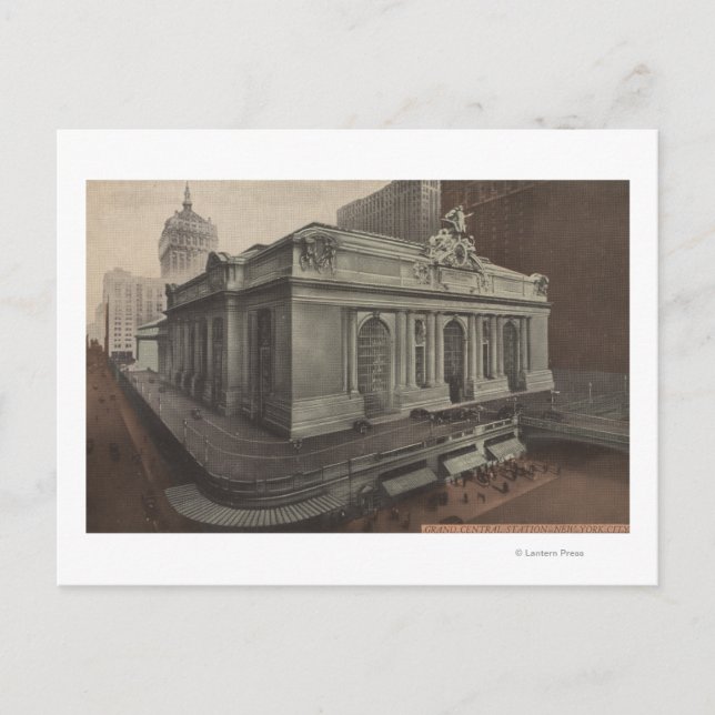 New York, NY - Grand Central Station View Postcard (Front)