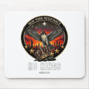 New york ny rebel bird alliance resistance kings mouse pad