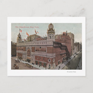 New York, NY - The Hippodrome Postcard