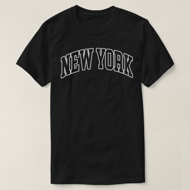 New York  NY  Throwback Design  Classic  T-Shirt (Design Front)