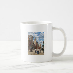 New York, NY – Up Fifth Avenue From 28th St c1905 Coffee Mug