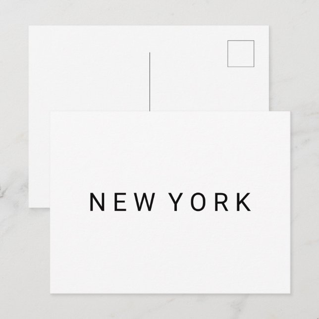 NEW YORK NYC City  Postcard (Front/Back)