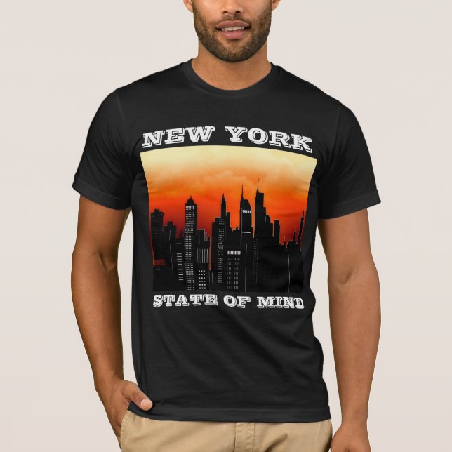 NEW YORK NYC STATE OF MIND T-SHIRT (Front)