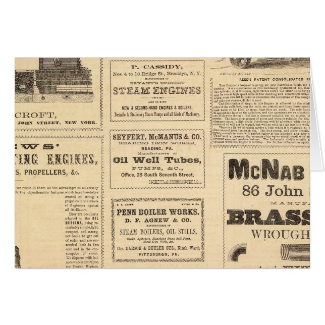 New York Oil Advertisements (Front Horizontal)