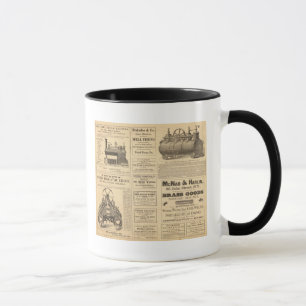 New York Oil Advertisements Mug