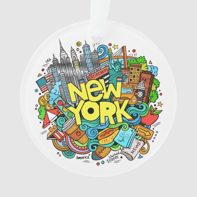 NEW YORK ORNAMENT (Front)