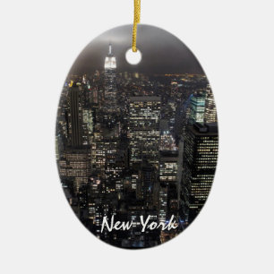 New York Ornament Personalised New York Souvenir