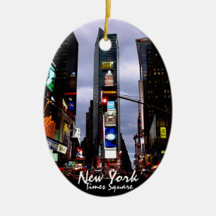 New York Ornament Personalised New York Souvenir