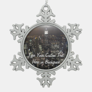 New York Ornament Personalised New York Souvenir