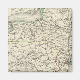 New York, Pennyslvania, and New Jersey Magnet